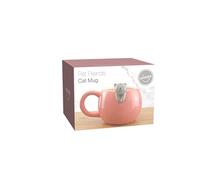 Winkee - Tasse à café Pet Friends - Grande avec figurine chat multicolore
