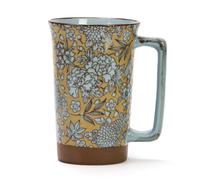 Mug fleuri en céramique
