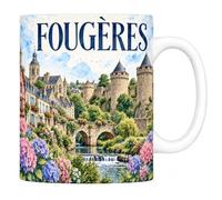 Mug Fougères - La Forteresse dans la Vallée - Céramique 330 ml