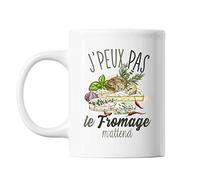 Mug Fromage j'peux pas Blanc