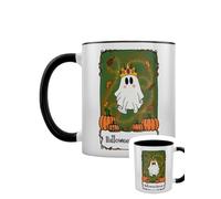 Mug Fun de Halloween (Fun) - Halloween Queen Tarot - pour Indifférent - noir/blanc Standard