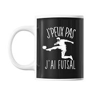 Mug Futsal j'peux pas Noir