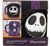 Mug Fuzzy Jack Skellington Disney, Couvercle Amovible 440ML