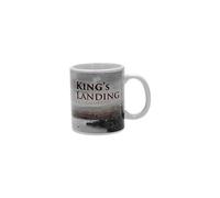 SD toys Mug King's Landing Game of Thrones, Acier et céramique, Blanc, 9 x 13 x 11 cm