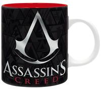 Mug Gaming de Assassin's Creed - Blason Rouge & Noir - pour Unisexe - noir/blanc/rouge Standard