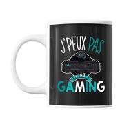 Mug Gaming J'peux Pas Noir Tasse Cadeau Personnalisé