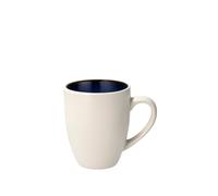 Mug Gastro en Grès Blanc/Bleu foncé Bitz