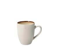 Mug Gastro en Grès Blanc/Crème Bitz