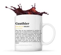 Mug Gauthier Avis Soeur Recommandation Tasse Frère Cadeau Anniversaire Noël Bro