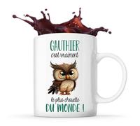 Mug Gauthier Le Plus Chouette Tasse Cadeau Anniversaire Noël