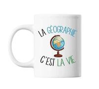 Mug Géographie C'est La Vie Géographe Tasse Cadeau Personnalisé