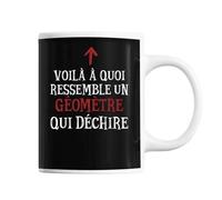 Mug Géomètre Qui Déchire Tasse Café Métier Pour Collègue De Travail Ami Ou Famille Imprimé En France