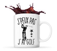 Mug Golf | Tasse Cadeau Humour j'peux pas Blanc