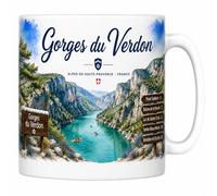 Mug Gorges du Verdon - Grand Canyon de Provence - Céramique 330 ml