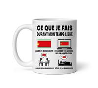 Mug Guadeloupe ce que je fais durant mon temps libre Tasse humour voyage