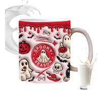 Mug Halloween Fantôme 35 oisson En Céramique Mignonne Et Effrayante