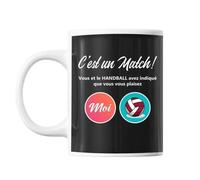 Mug Handball C'est Un Match Tasse Cadeau Personnalisé