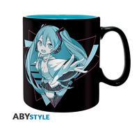 ABYstyle Mug grand contenant Hatsune Miku – Produit Officiel 460 ml Céramique Design Collector