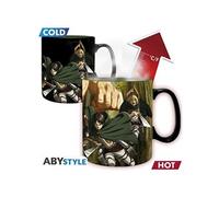 Mug Heat Change - Attack On Titan - Titan Eren S3 - 460 Ml