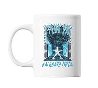Mug Heavy metal j'peux pas Blanc