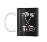 Mug Hockey j'peux pas Noir