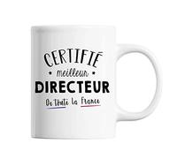 Mug Homme Directeur Meilleur de France | Tasse Blanc métier