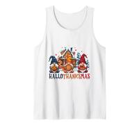 Mug Humoristique en Forme de Citrouille avec Inscription « Hallothanksmas » Débardeur