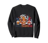 Mug Humoristique en Forme de Citrouille avec Inscription « Hallothanksmas » Sweatshirt