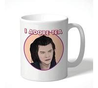 Mug humoristique Harry Styles parodie, One Direction, 1D Bestie Mug, Music Lover, Cute Mug, Celebrity Fan Merchandise Heart Throb Novelty Birthday Office Cup Drink Tea Coffee - I Adore Tea - CMUG18