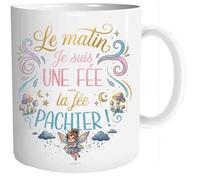 Mug humoristique 'La fée Pachier' - Le mug du matin