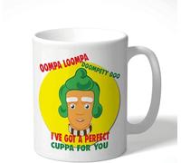Mug humoristique Oompa Loompa Willy Wonka pour amateur de film Marchandise cadeau fantaisie pour lui ou elle Mug blague Humour Bureau Collègue Ami Famille