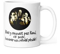 Mug Humour Audiard. Tontons flingueurs Raoul Tasse Message drôle Cinéma Citation Culte Film. Idée Cadeau Original pour Ami Couple Amoureux Collègue Frère Père Mère Anniversaire Noël Fête.