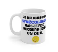 Mug Humour Je Ne suis Pas Gynécologue - Cadeau Drôle Mug Size 11oz