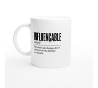 Mug Influençable Personne Qui Change d'Avis en Fonction du Dernier Qui A | Mug Fun Girouette - Idée Cadeau Originale