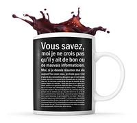 Mug Informaticien Bon ou Mauvais