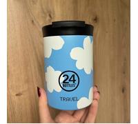 Mug isotherme - 24 BOTTLES - Daydreaming - 350 ml - Inox - Couvercle Sip & Go étanche