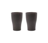 Mug isotherme 38 n grès gris foncé Liss