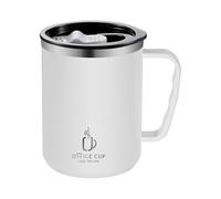 Mug Isotherme avec Couvercle - 500 ml Café avec Poignée, Tasse Isotherme en Acier Inoxydable, Travel Mug Tumbler Gobelet Isotherme Termos