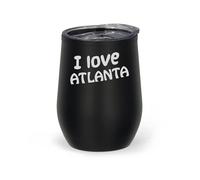 Mug isotherme avec gravure « I Love Atlanta Travel City Georgia USA »