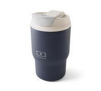 Mug isotherme avec paille Travel Mug S 360ml bleu Infinity Monbento