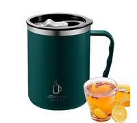 Mug isotherme avec poignée, 500 ml Insulated Coffee Cup With Handle, Stainless Steel Thermal Cup, Réutilisable Coffee Tumbler With Handle And Lid, Leakproof Insulated Portable Mug For Drinks, Coffee