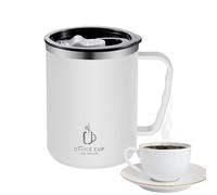 Mug isotherme avec poignée, 500 ml Insulated Coffee Cup With Handle, Stainless Steel Thermal Cup, Réutilisable Coffee Tumbler With Handle And Lid, Leakproof Insulated Portable Mug For Drinks, Coffee