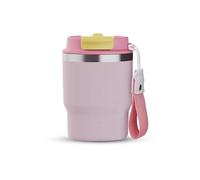 Mug Isotherme Café 350ml avec Couvercle Étanche - Tasse à Café en Acier Inoxydable Double Paroi - Gobelet Réutilisable sans BPA pour Boissons Chaudes et Froides - Idéal pour Bureau, Voiture, Voyage