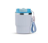 Mug Isotherme Café 350ml avec Couvercle Étanche - Tasse à Café en Acier Inoxydable Double Paroi - Gobelet Réutilisable sans BPA pour Boissons Chaudes et Froides - Idéal pour Bureau, Voiture, Voyage