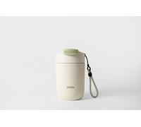 Mug Isotherme Café Outdoor 350 ml - Blanc Sable, Acier Inoxydable, Anti-Fuite