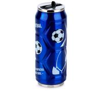 Mug isotherme canette boule bleu 500 ml
