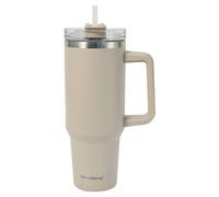 Mug isotherme en acier 1100 ml avec anse et paille Klausberg KB-7944