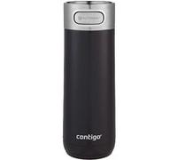 Mug isotherme Luxe Reglisse 450ml - Contigo - Noir - Inox Noir G