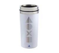 Mug isotherme - Playstation 5 - Blanc - Acier - Voyage - Adulte