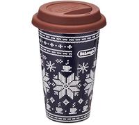 Mug isotherme pour boissons chaudes et froides - De'Longhi - DLSC076 - Céramique à double paroi - 300 ml